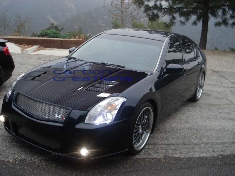 2007 Nissan maxima carbon fiber hood #1