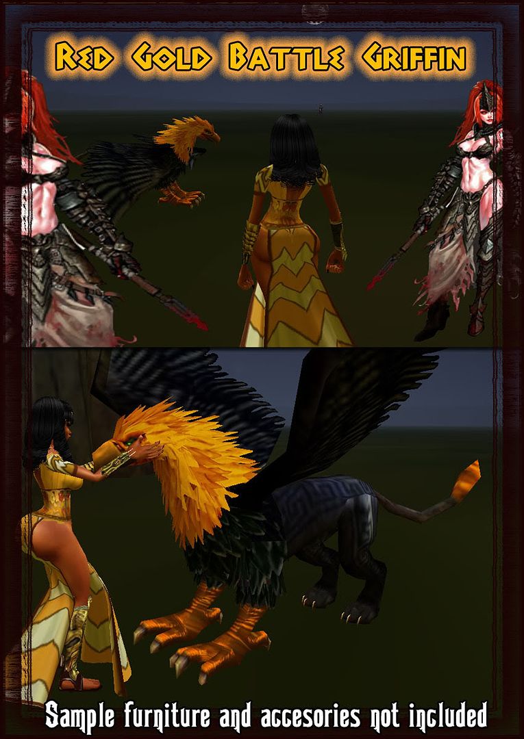 Red Gold Battle Griffin