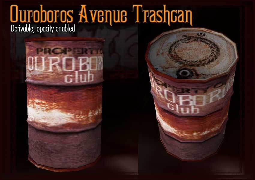 Ouroboros Derivable Trash Can