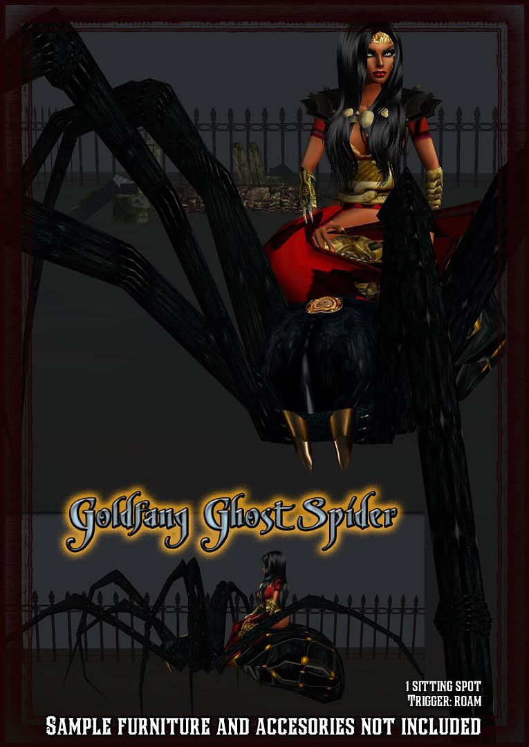 Goldfang Ghost Spider