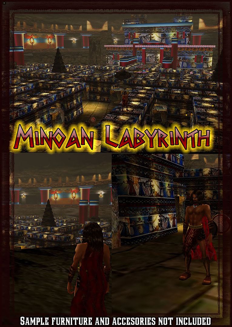 Minoan Underground Labyrinth Room