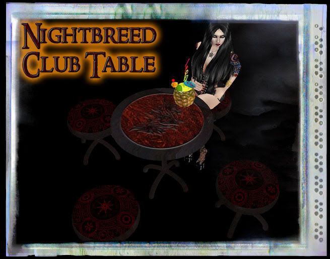 Nightbreed Club table