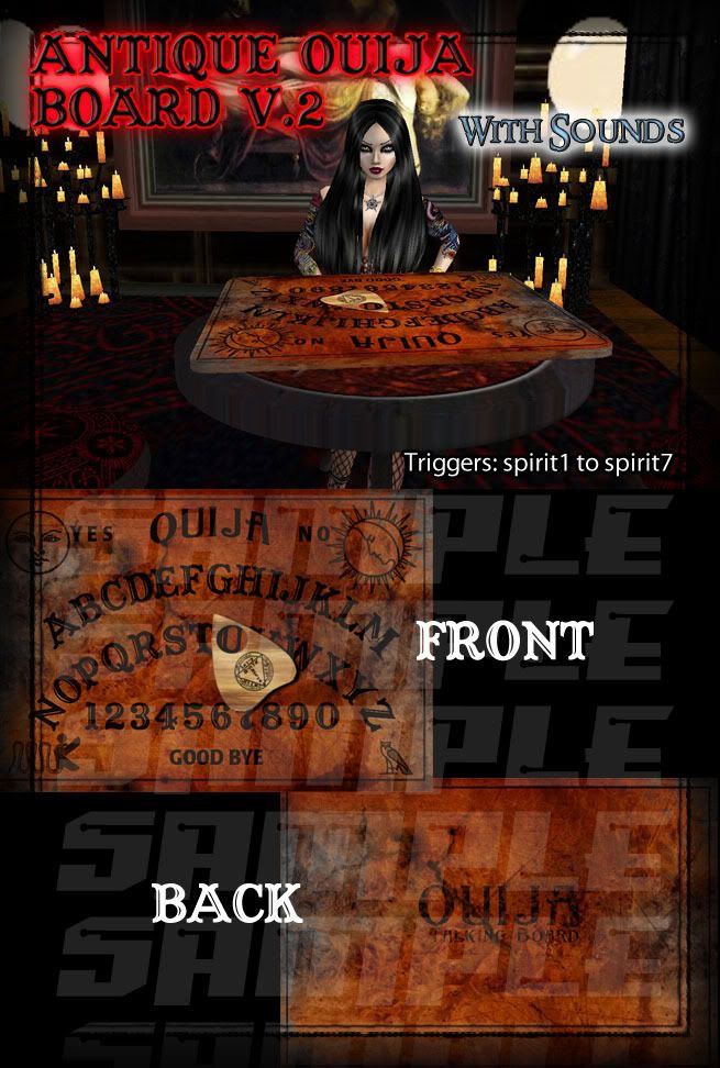 Antique Ouija board version 2