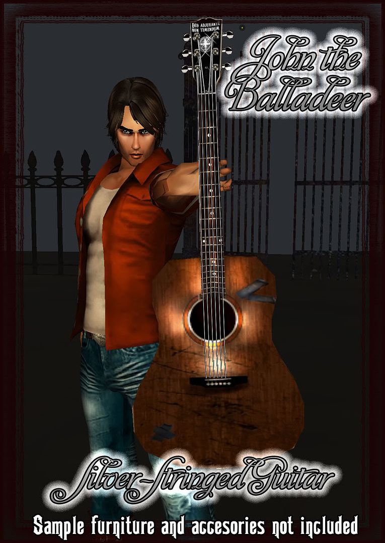 John the Balladeer Silver-Stringed Guitar