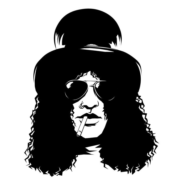 Slash Guitar Hero Art Slash Guitar Hero Art