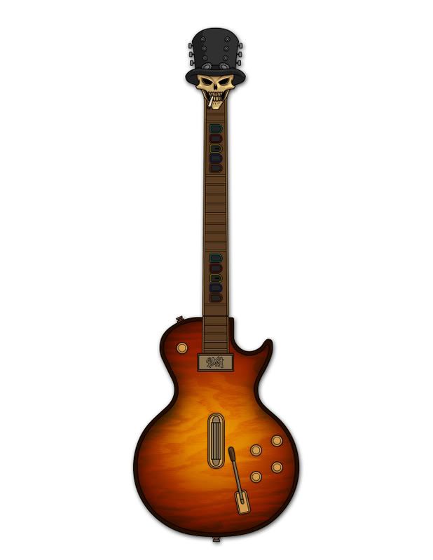 Slash Guitar Hero Art Slash Guitar Hero Art