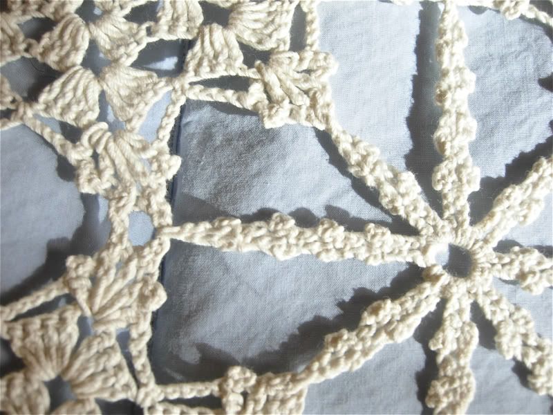 Blue Handcrafted Handmade Crochet Bedspread - Exquisite | eBay