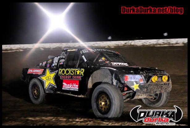 Todd LeDuc takes the inside line in turn 5.