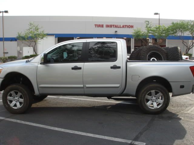 Nissan Titan Lifted Pictures. Re: pic of lifted truck with