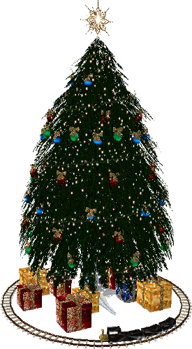 Christmas Tree ~ Animated Train photo Christmas Tree.png