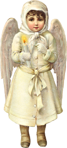  photo Victorian Christmas Angel with Candle.png