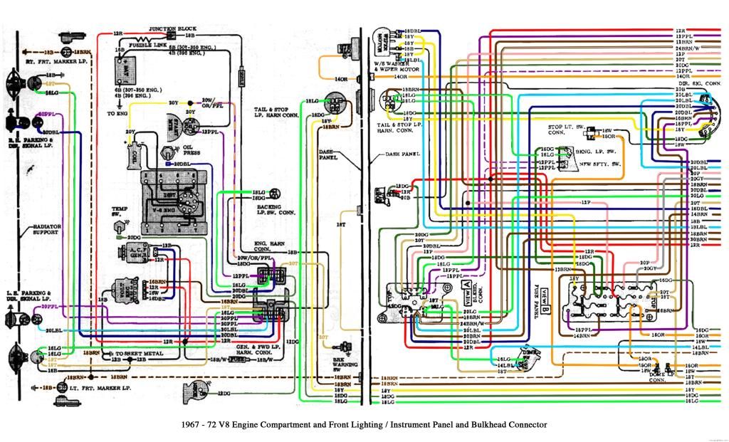 wiring diagram for 67-72 - The 1947 - Present Chevrolet & GMC Truck