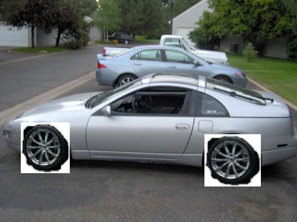 Best rims for a nissan 300zx #2