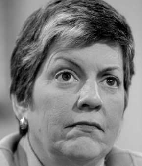 DHS SECRETARY NAPOLITANO