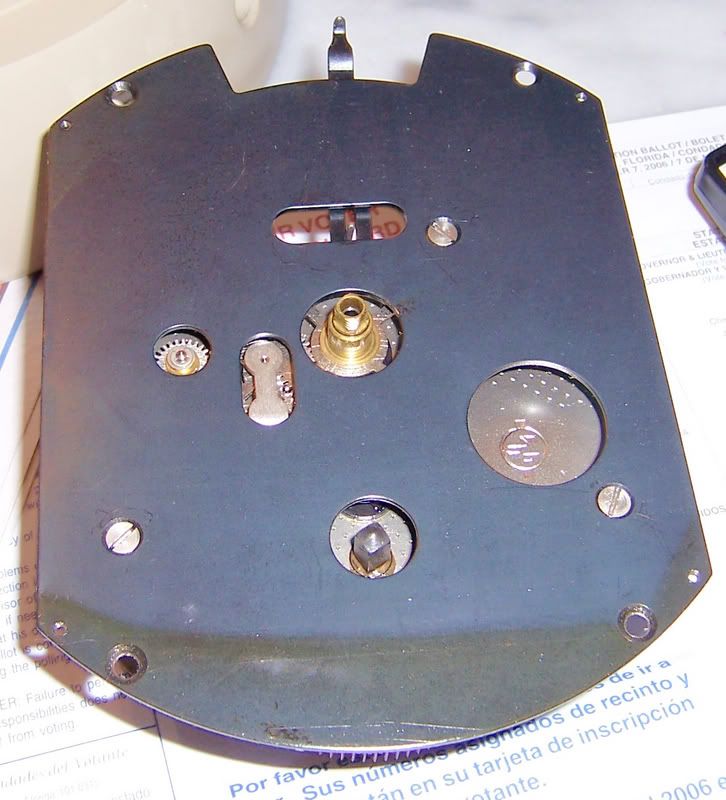 oiling clock movement?