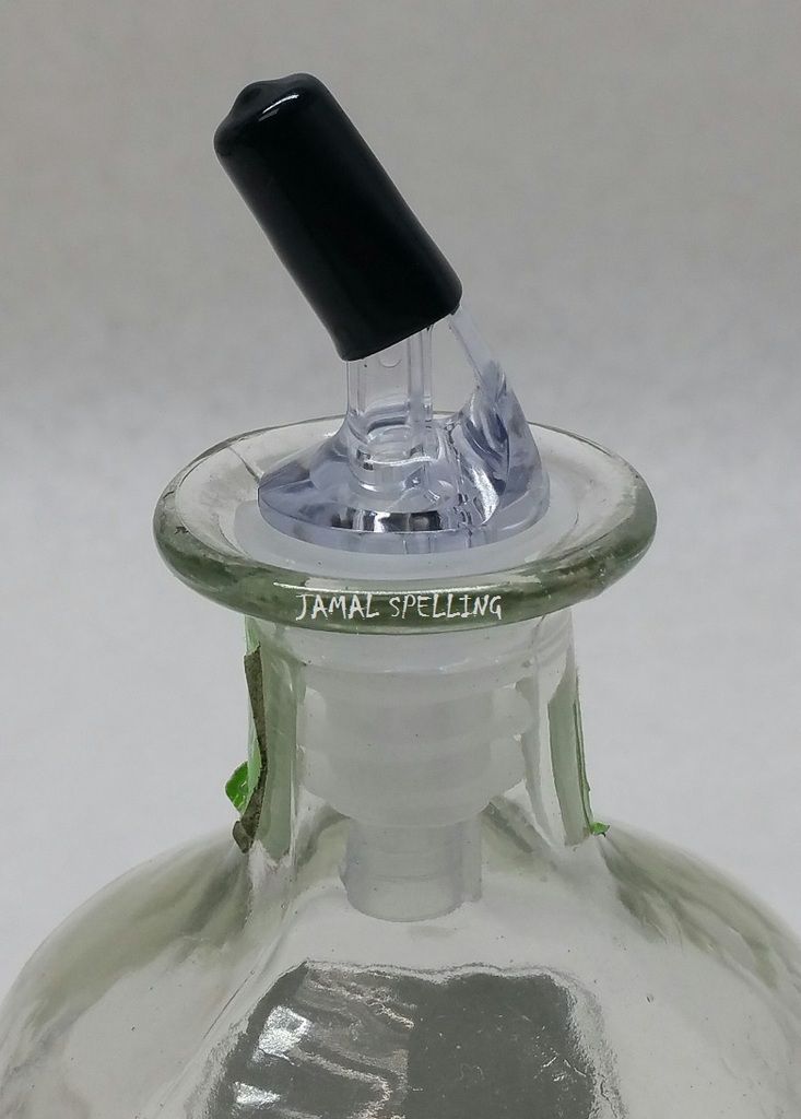 (12) Liquor Bottle LG. POUR SPOUTS & CAPS Pourer FITS Patron 1800 1