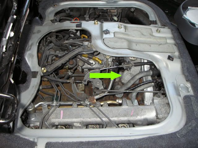 toyota estima thermostat location #3