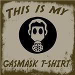 LousyT-Shirt.com Lousy T-Shirt This Is My Gasmask T-Shirts, gifts