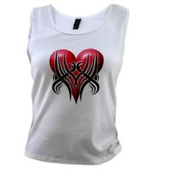 Tribal Red Heart