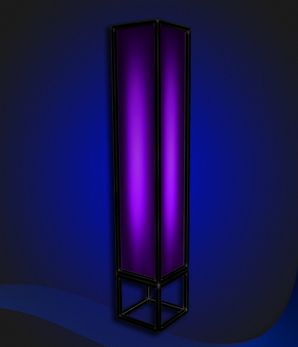 Box Lamp Purple