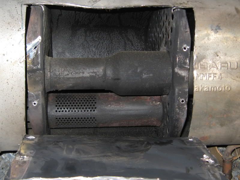 What does the inside of an oem WRX muffler look like? Page 7 NASIOC