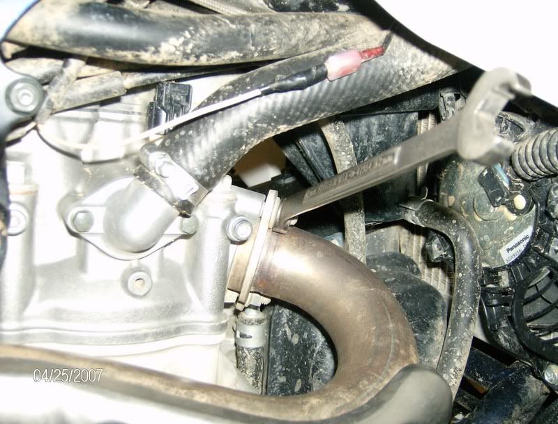 Dasa Exhaust Install Suzuki LTR450 Forum
