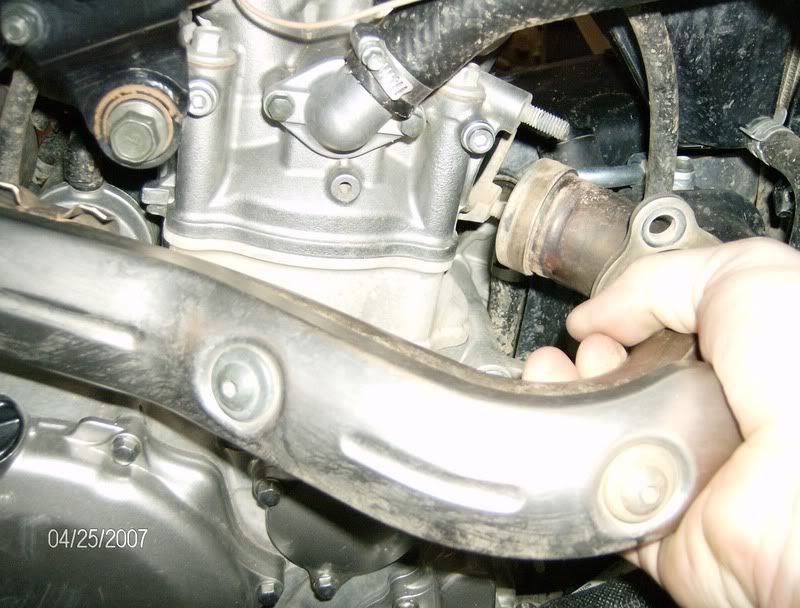Dasa Exhaust Install Suzuki LTR450 Forum