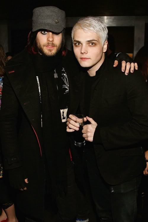 Jared Leto and Gerard Way