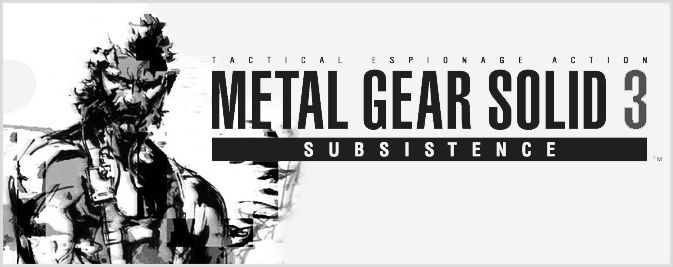 METAL GEAR SOLID 3: SUBSISTENCE