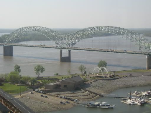 Memphis Bridge from 17th floor