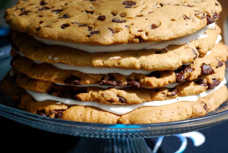 Chocolate Chip Cookie Cake