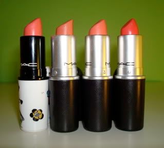 mac coral lipstick