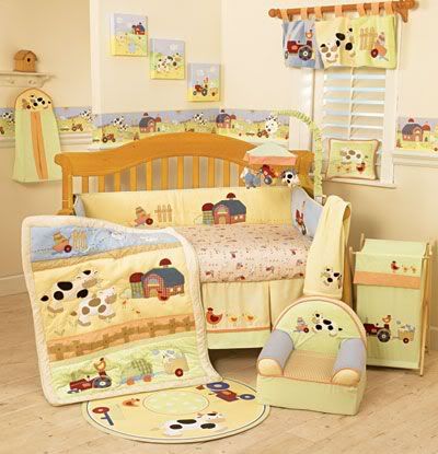 Farm Baby Bedding on Farm Animal Baby Bedding    Images Pictures Photos