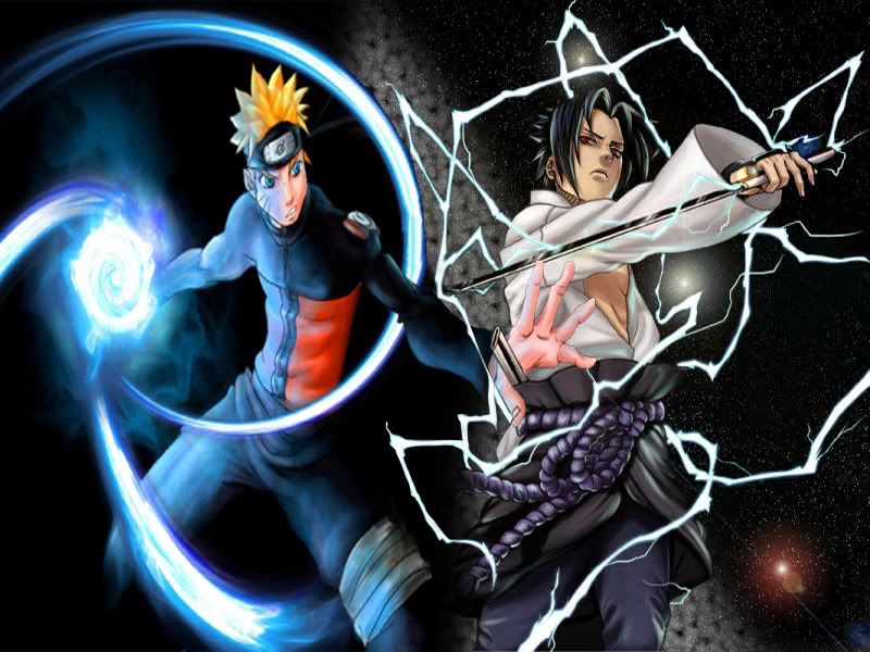 Best Sasuke and Naruto Anime Picture