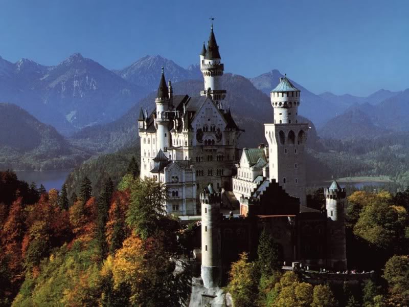 The delightful Chitty Chitty Bang Bang featuring Neuschwanstein Castle, 