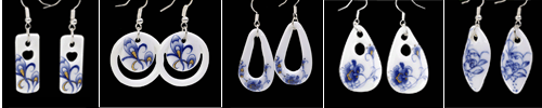Porcelain Earrings