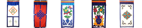 Tibetan Door Curtain