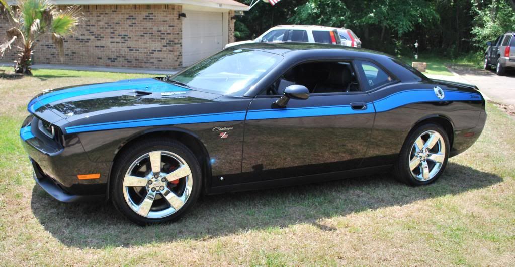 Picture of Black Challengers with various colors of stripes.?. - Page 3 ...