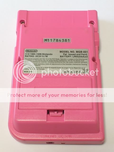Pink Tamagotchi Game Boy Pocket System Set Japan Import