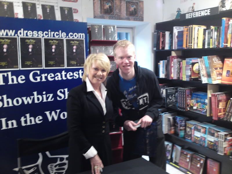Elaine Paige at Dress Circle yesterday....did anyone go?