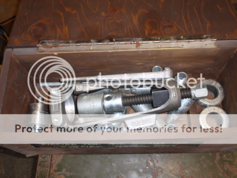 FS Hydraulic Hose Crimper and Huge Tumbler